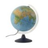 Globo Terráqueo ELITE 30 cm con Luz | Cartografía Dual Físico/Político | PlanetaGeografico