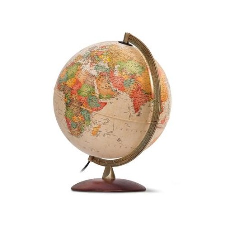 Globo terráqueo Antiquus - Estilo vintage con base de madera Globo terráqueo Antiquus - Estilo vintage con base de madera