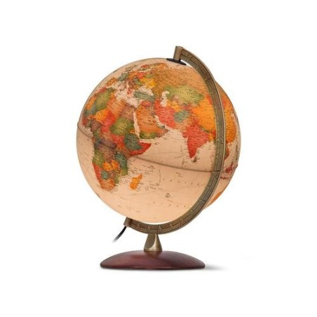 Globo terráqueo Antiquus - Estilo vintage con base de madera Globo terráqueo Antiquus - Estilo vintage con base de madera