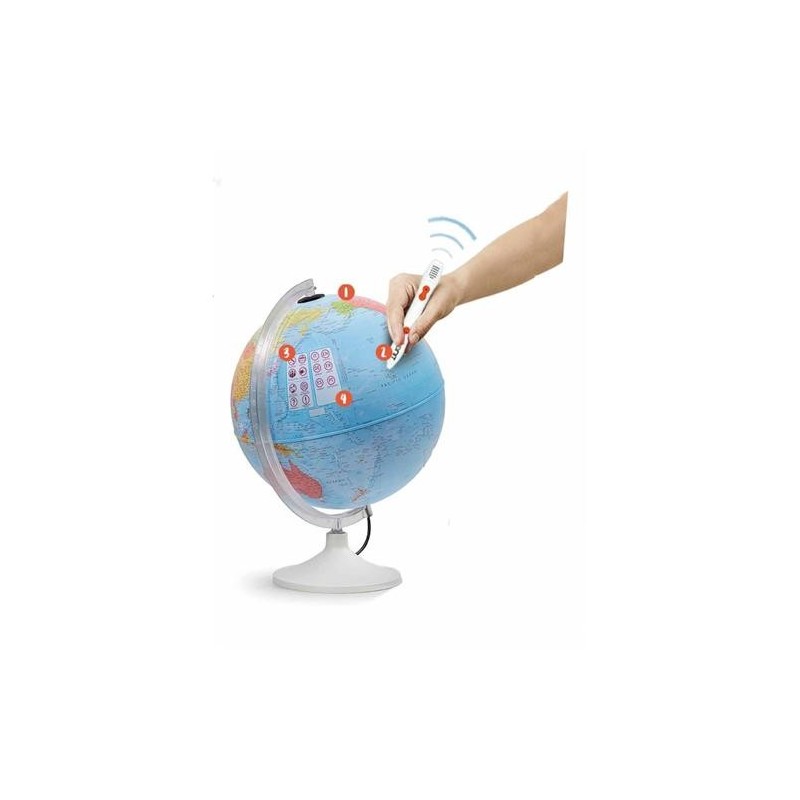 Globo terráqueo interactivo Parlamondo