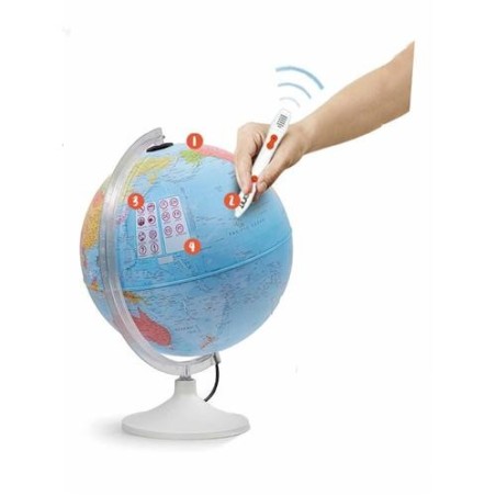 Globo terráqueo interactivo Parlamondo Globo terráqueo interactivo Parlamondo