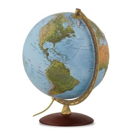 Globo Terráqueo Primus Relieve | 30cm con Relieve Táctil y Cartografía Física