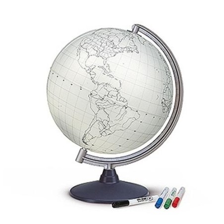 Globo Terráqueo Mudo 30cm para Niños | Aprende Geografía en Casa Globo Terráqueo Mudo 30cm para Niños | Aprende Geografía en Casa