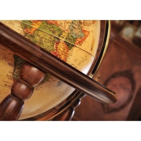 Globo Terráqueo Cinthia Antique | 50cm de Pie con Estilo clásico y con Luz