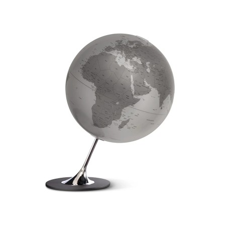 Globo Terráqueo Anglo Silver. Diseño contemporáneo Globo Terráqueo Anglo Silver. Diseño contemporáneo