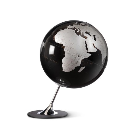 Globo terráqueo Anglo Black. Diseño contemporáneo. Globo terráqueo Anglo Black. Diseño contemporáneo.