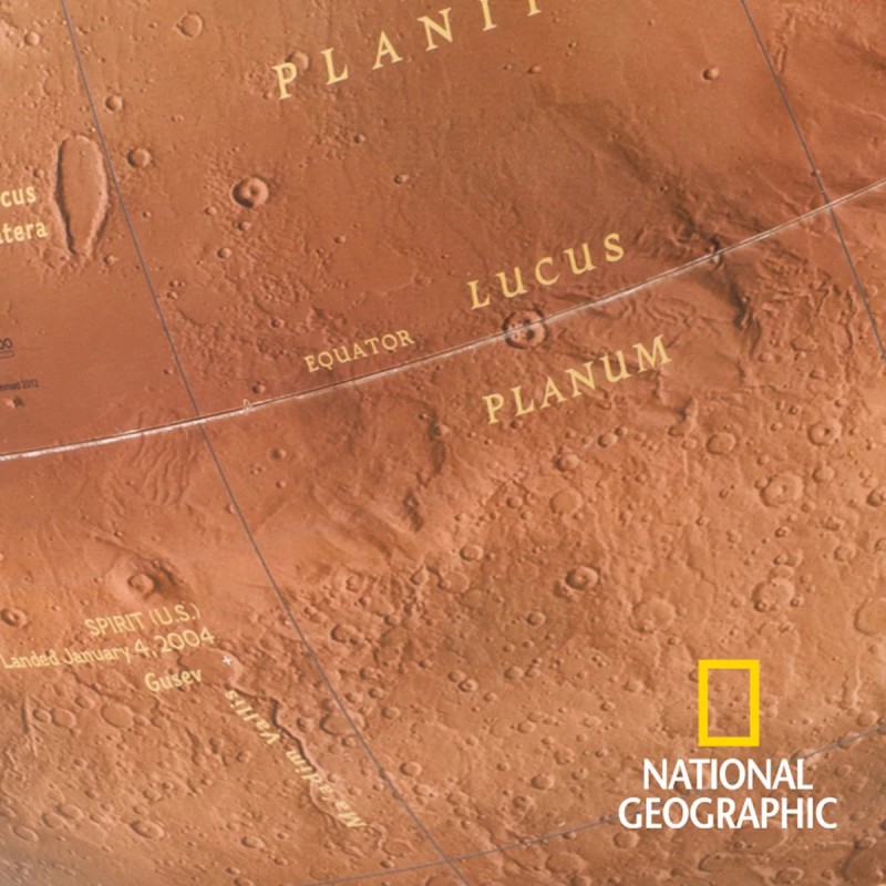 Globo de Marte de National Geographic