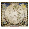 Mapa del Hemisferio Occidental de National Geographic