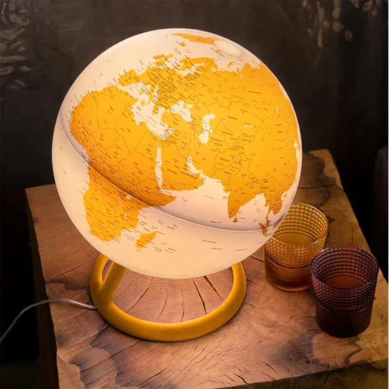 Globo terráqueo Evolve Velvet Ambra