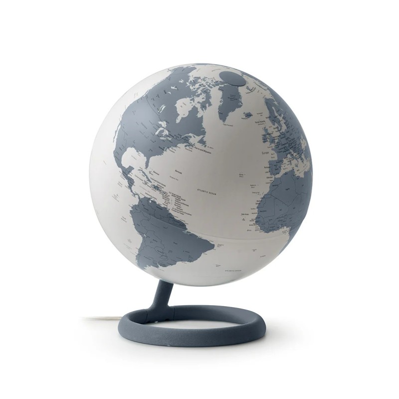 Globo terráqueo Evolve Velvet Gris