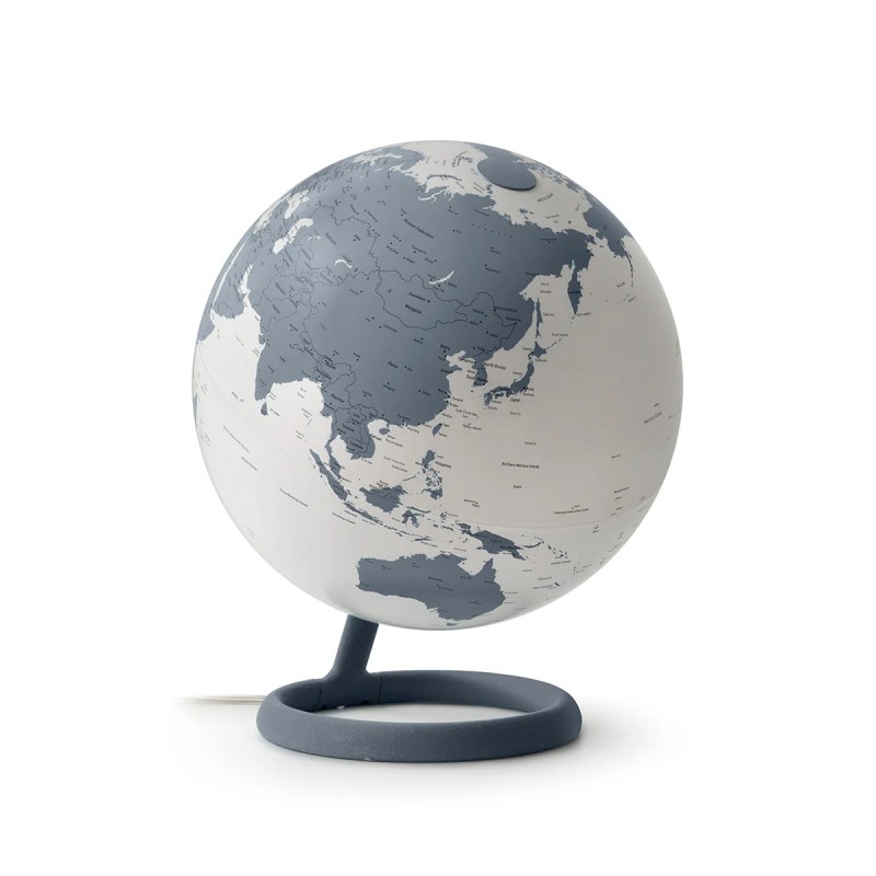 Globo terráqueo Evolve Velvet Gris