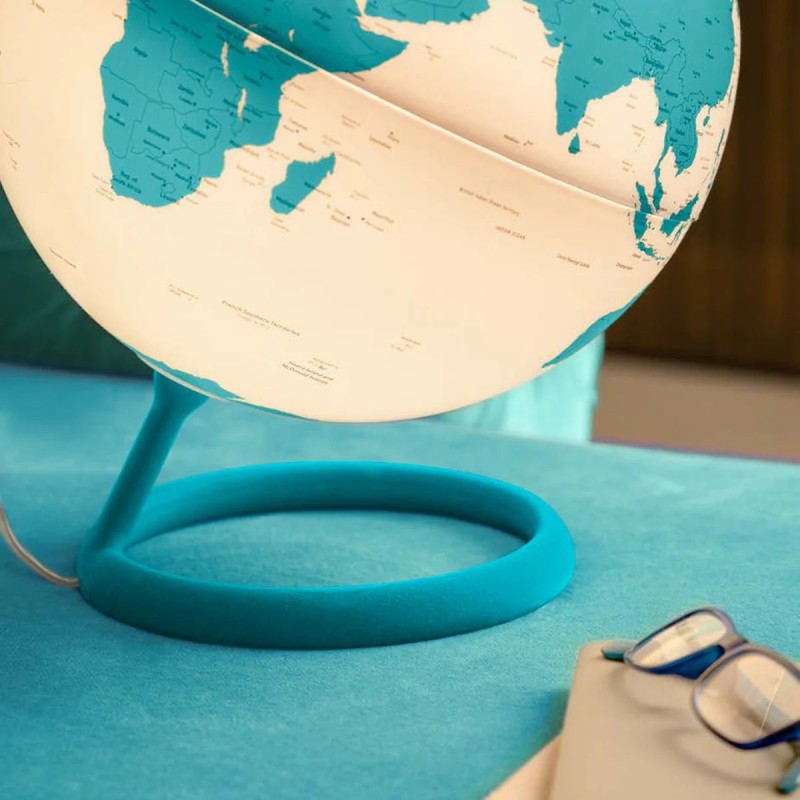 Globo terráqueo Evolve Velvet Azul