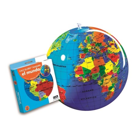 Globo terráqueo hinchable El Mundo 30