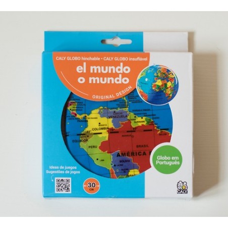 Globo terráqueo hinchable El Mundo 30