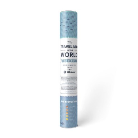 Mapamundi de rascar 60x40