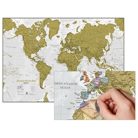 Mapamundi Rascar en castellano