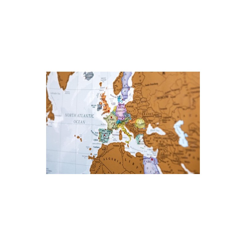 Mapamundi Rascar en castellano