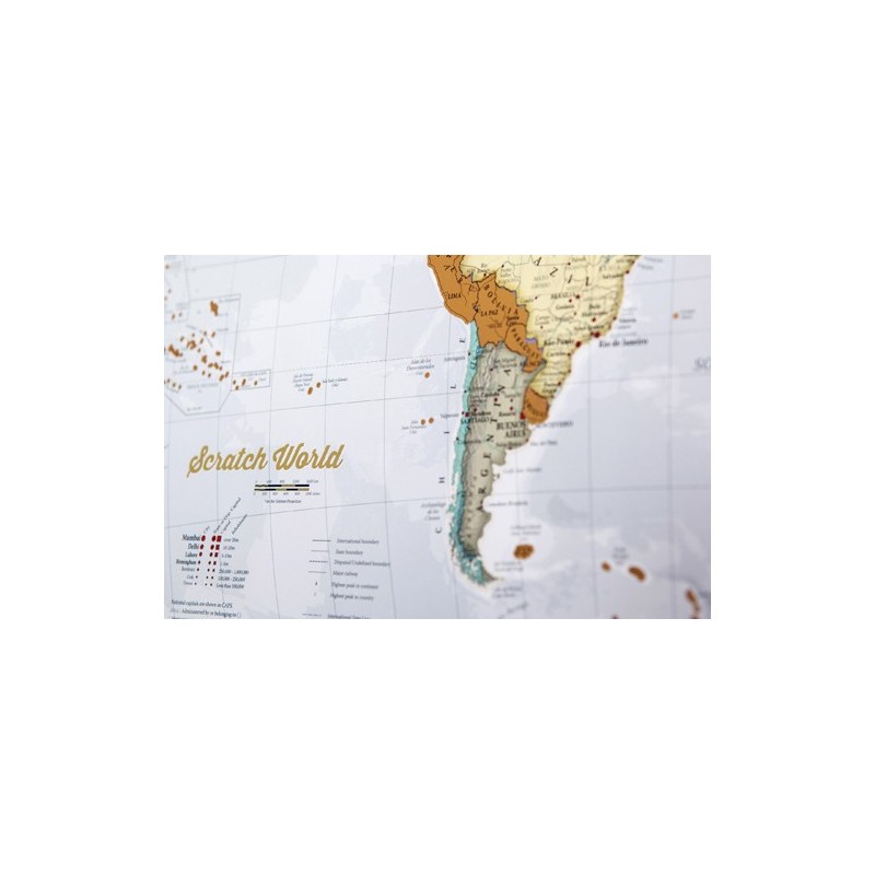 Mapamundi Rascar en castellano