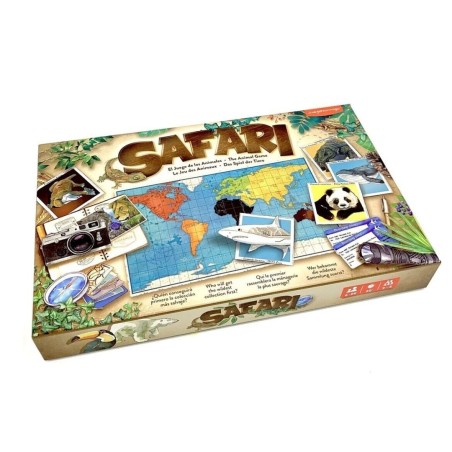 Juego de mesa SAFARI. El juego de los animales