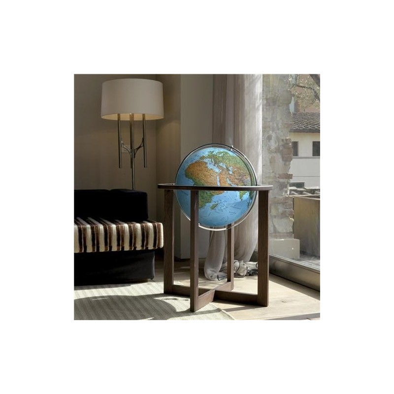 Globo Terráqueo de Suelo Cross Azul 98cm | Planetageografico.com