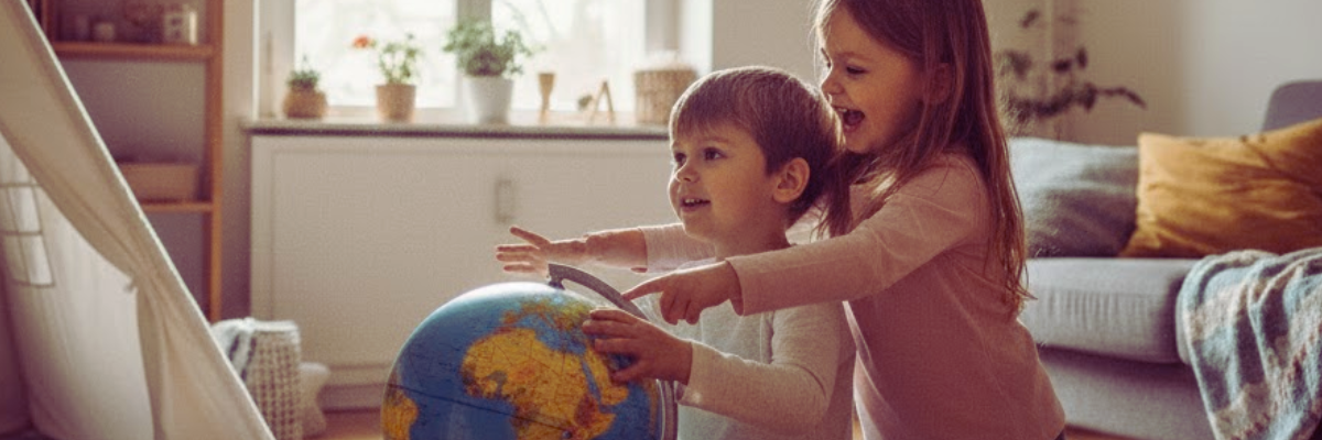 9 trucos para que tus peques aprendan geografía jugando