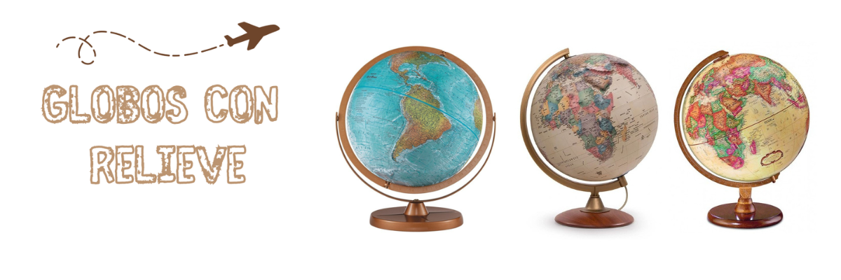 El mundo en tus manos: Descubre la magia de los globos terráqueos con relieve